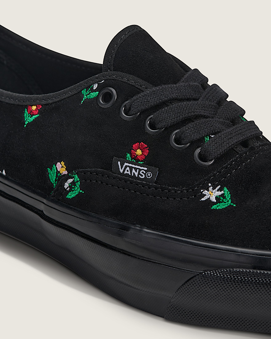 OTW Authentic 44 VANS Flower Print Black ALT4