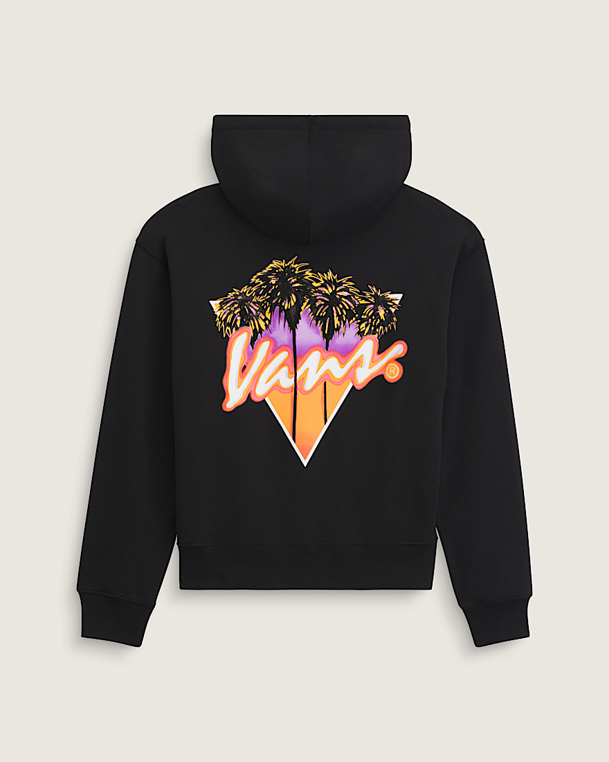 Palm Drive Pullover Hoodie VANS Black HERO