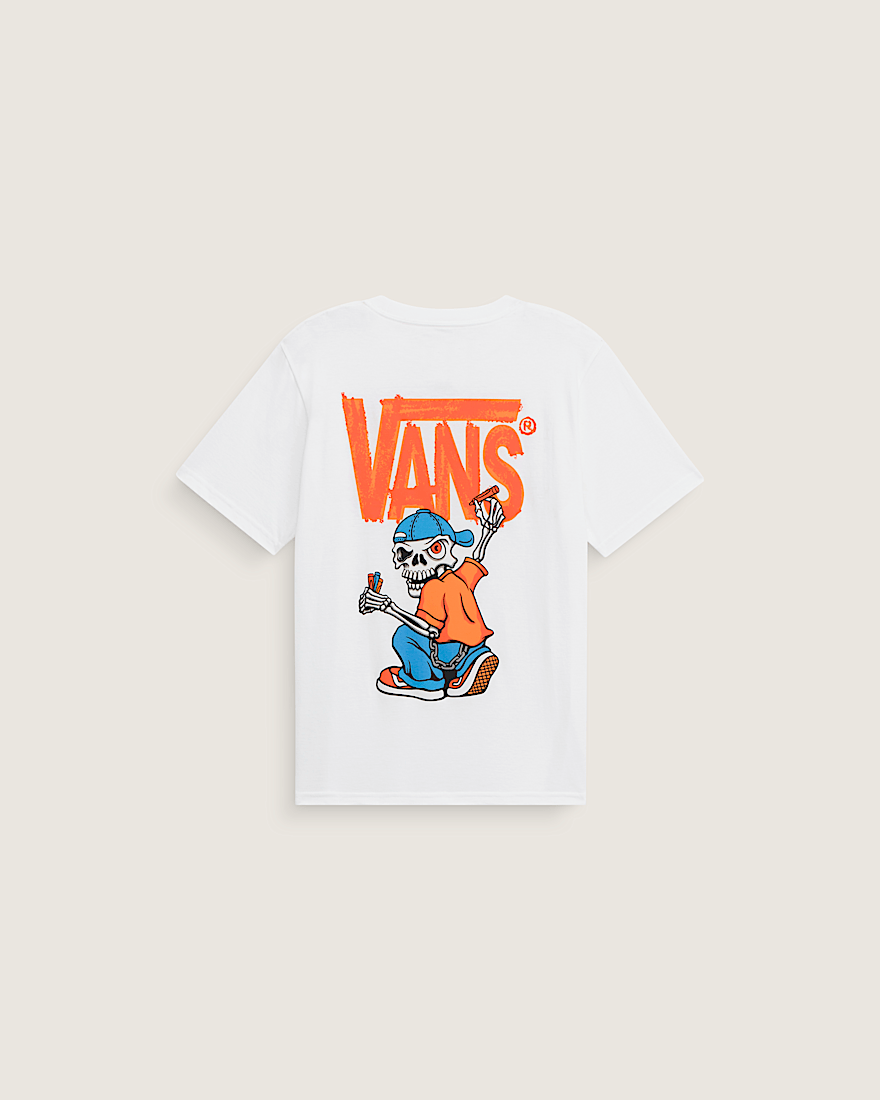 Kids Lil Reggie Mischief TShirt VANS White HERO