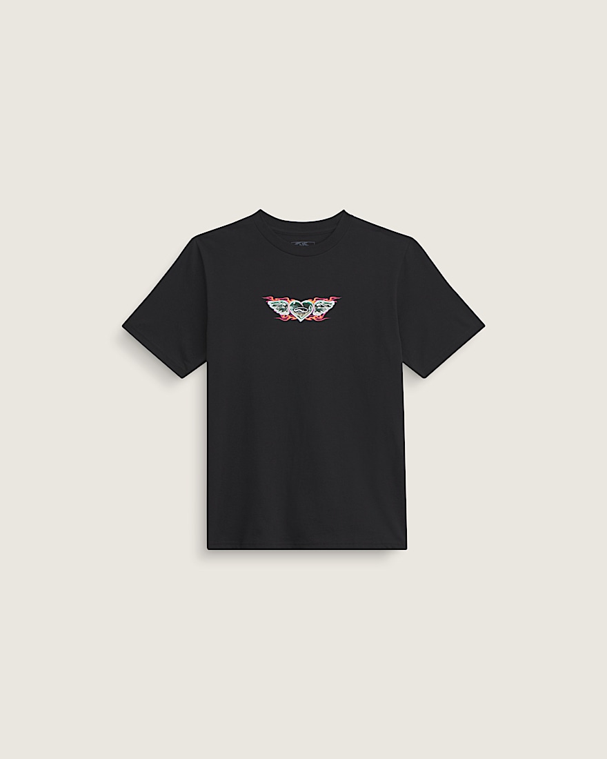 Kids Chrome Heart TShirt VANS Black ALT1