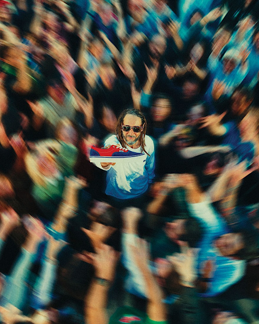 Skate Era Shoe VANS Blue Red ALT5