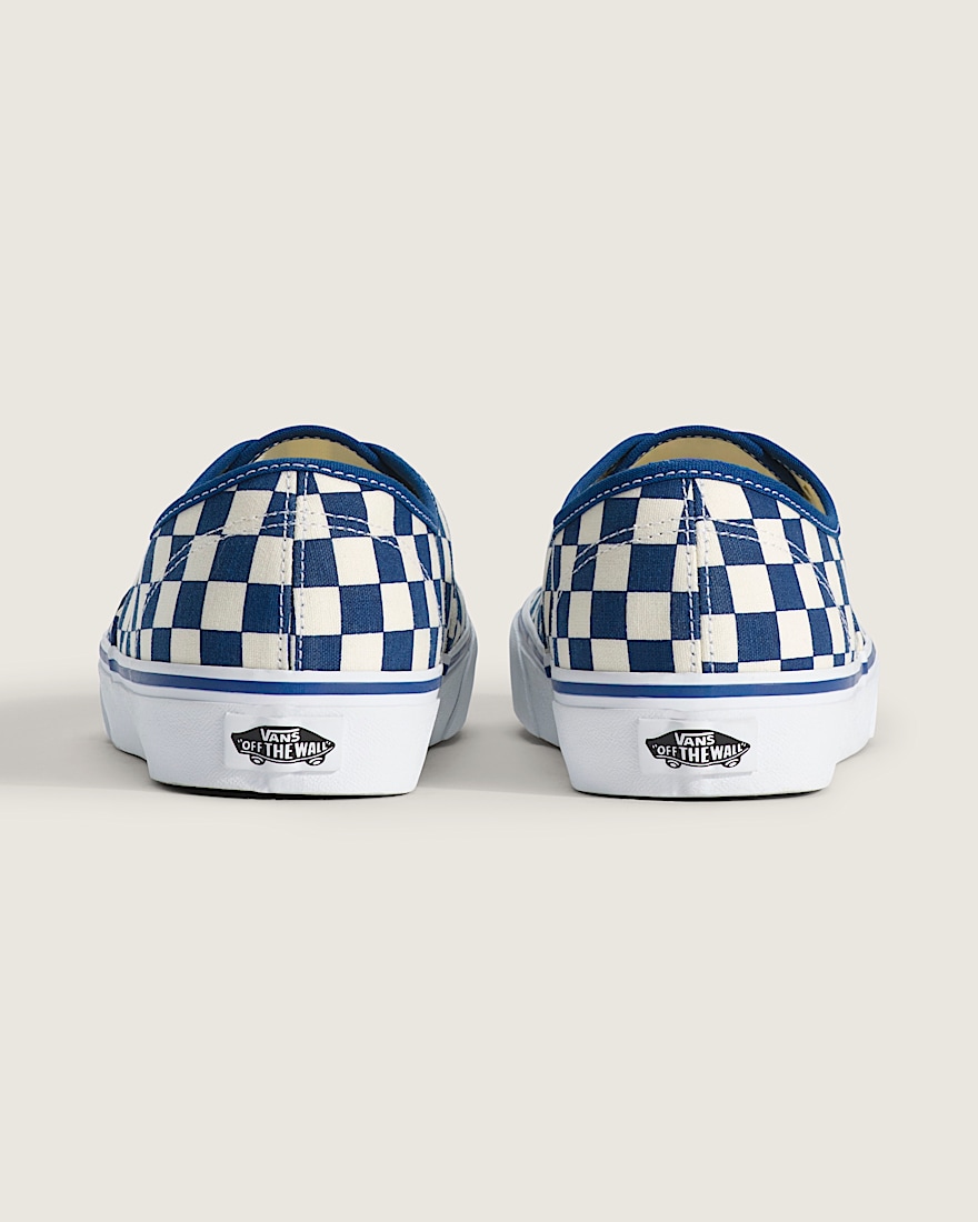 Authentic Checkerboard Shoe VANS Checkerboard True Blue  White ALT5