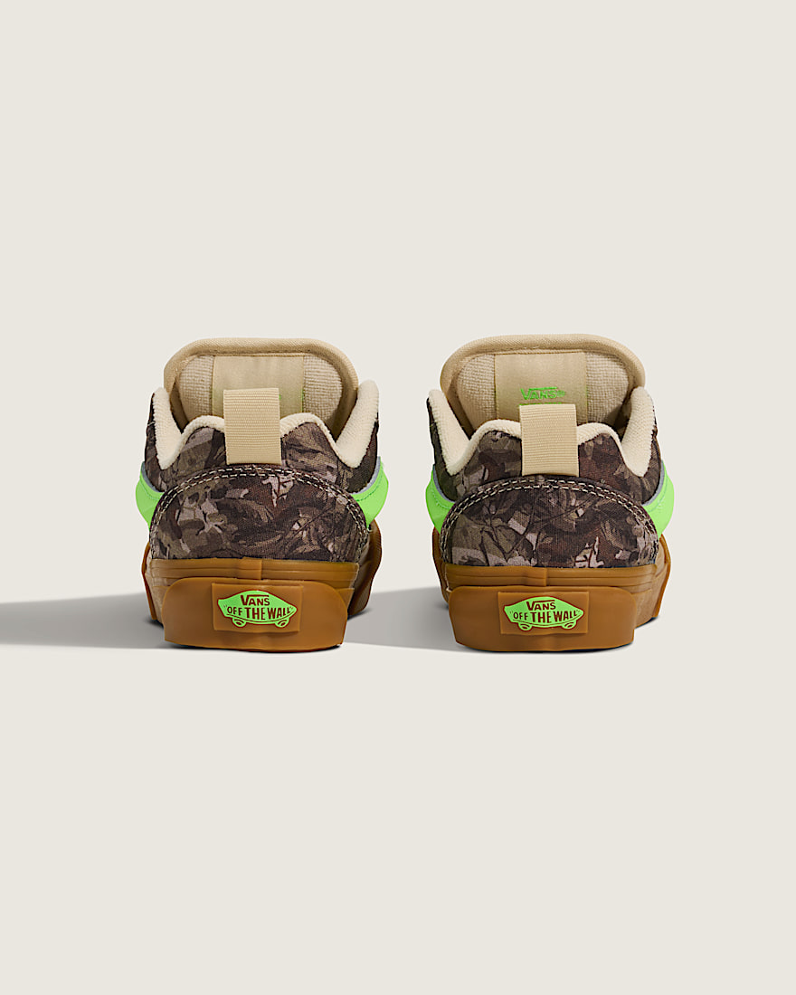 Little Kids Knu Skool Shoe VANS Camo Gecko Green ALT3