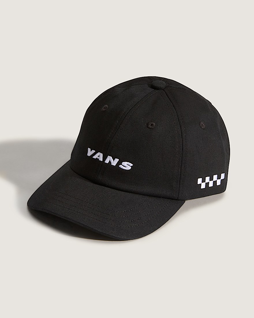Kids Check Side Jockey Hat VANS Black HERO