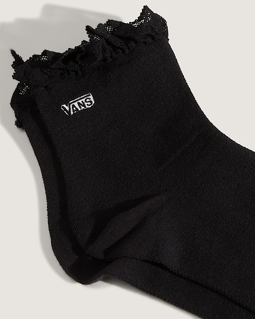 Sereno Lace Crew Socks VANS Blackout ALT1