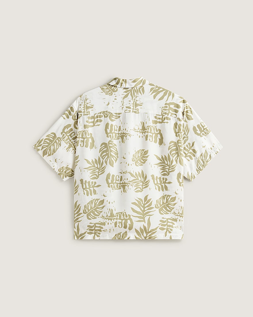 Van Doren Printed Camp Shirt VANS Soft Sage Green ALT1