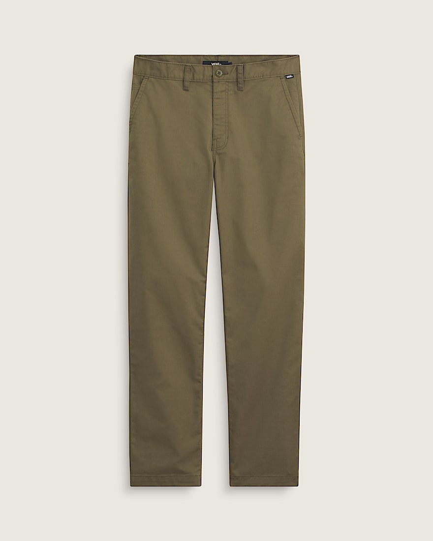 Authentic Chino Straight Pants VANS Mossy Olive Green ALT2