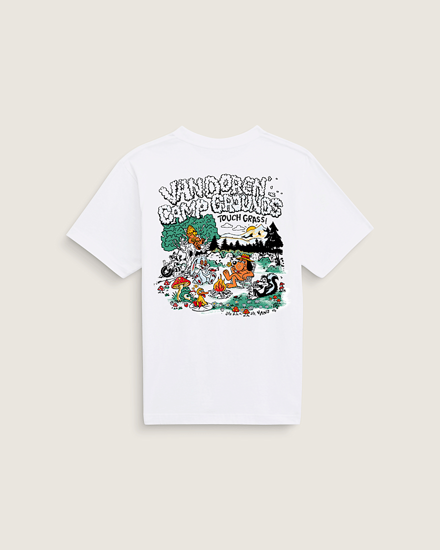 Van Doren Camp Grounds TShirt VANS White HERO
