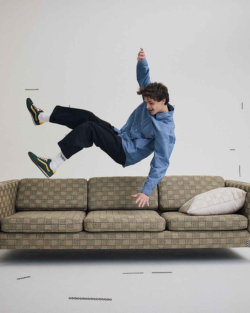 Super Lowpro Shoe VANS Green Yellow ALT6