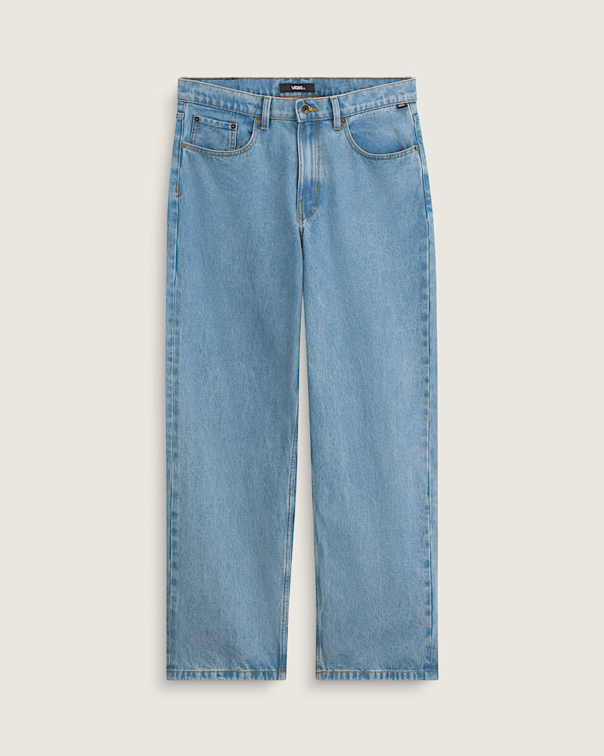 Check5 Loose Denim Pants VANS Stonewash Blue ALT2