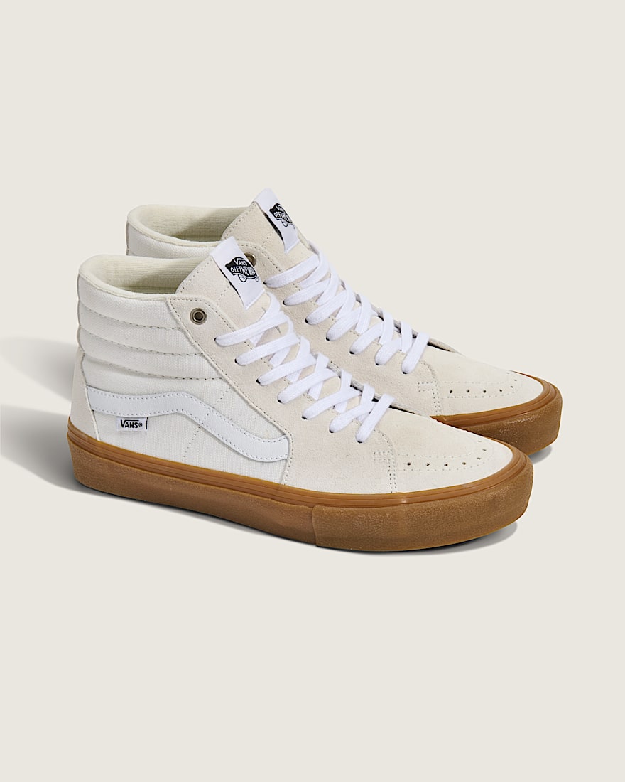 Skate Sk8Hi Shoe VANS Gum White ALT1