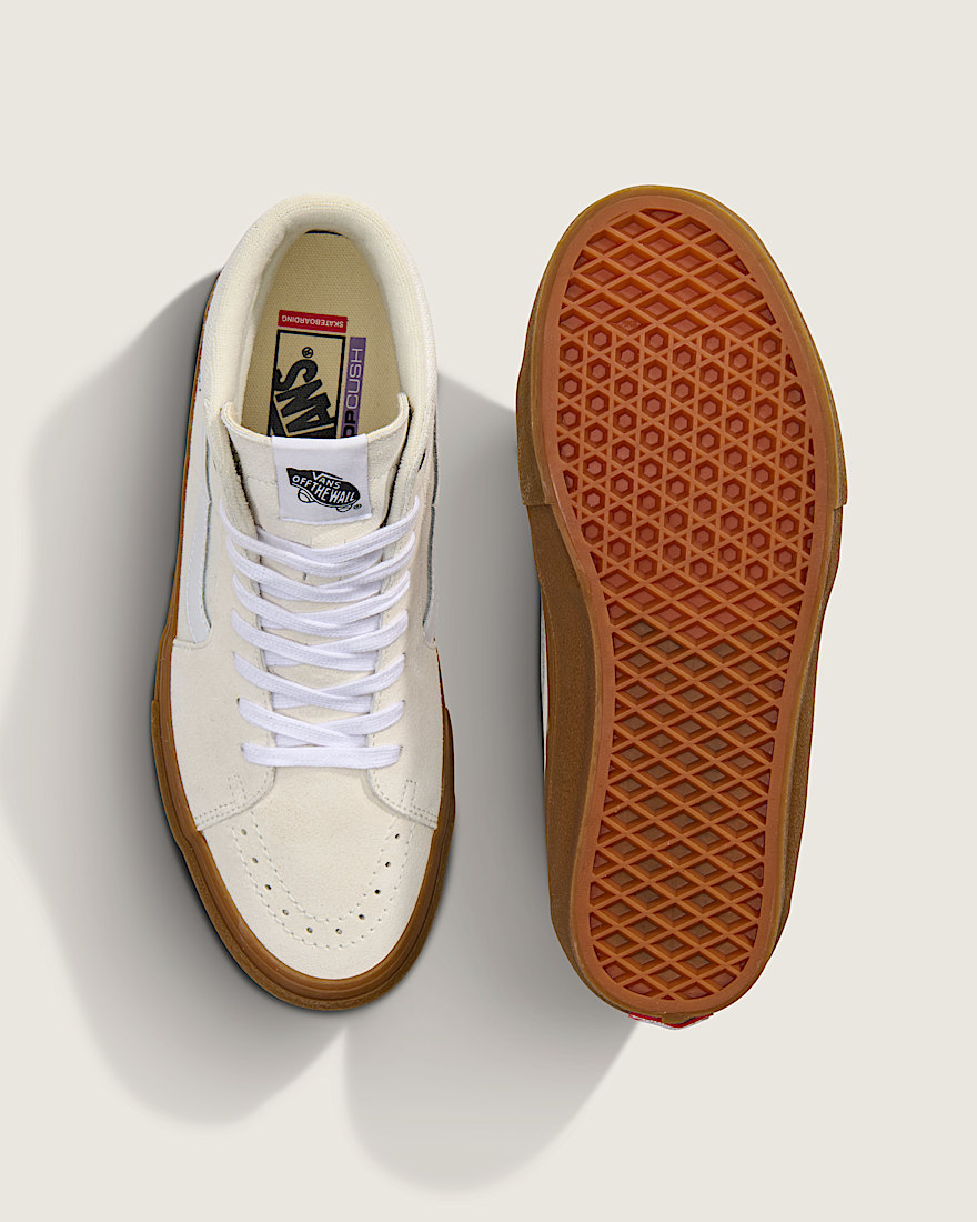 Skate Sk8Hi Shoe VANS Gum White ALT2