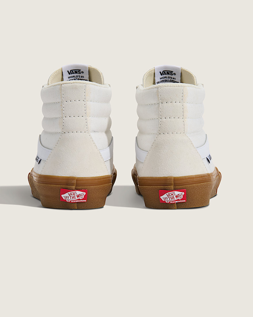 Skate Sk8Hi Shoe VANS Gum White ALT3