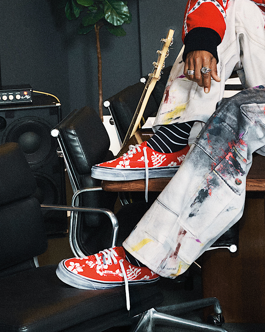 Premium Authentic Shoe VANS Red ALT5