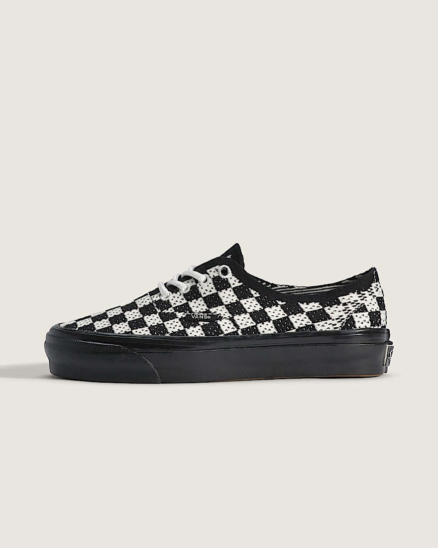Premium Authentic Checkerboard Shoe VANS Checkerboard Black  Marshmallow White HERO