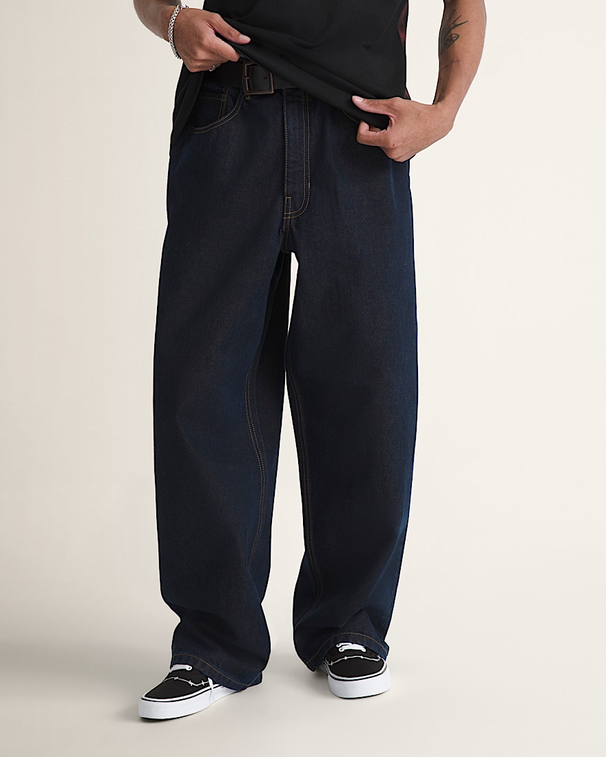 Check5 Baggy Denim Pants VANS Dark Rinse Blue HERO