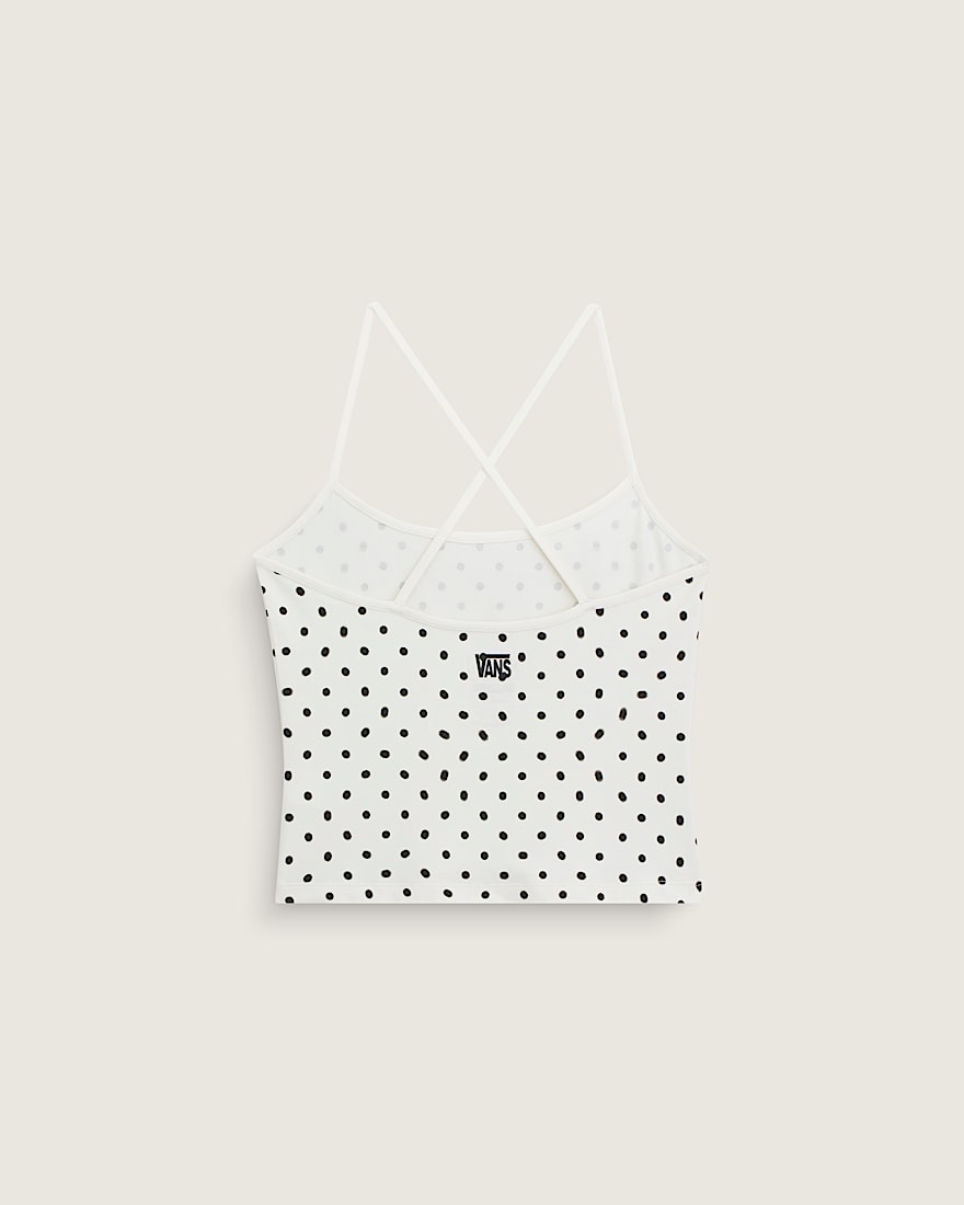 Cross Back Tank Top VANS Marshmallow White ALT1