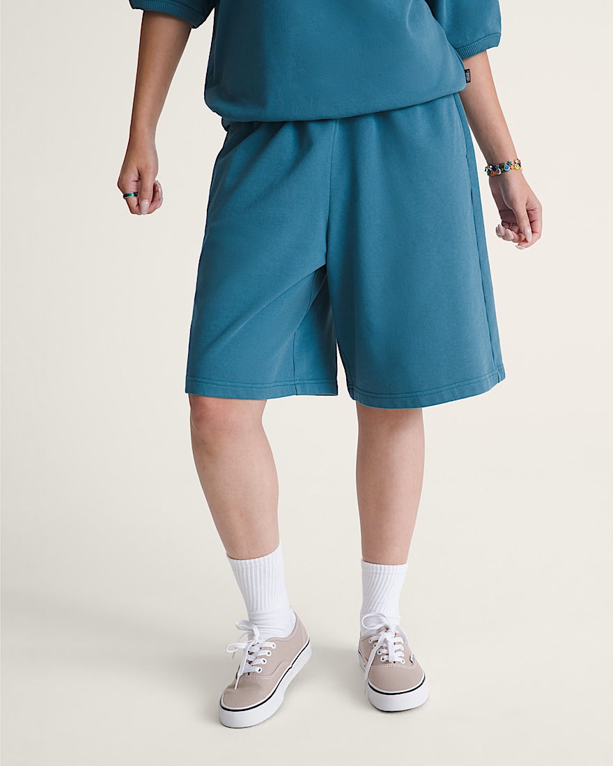 Long Sweat Shorts VANS Stv Navy Blue ALT2