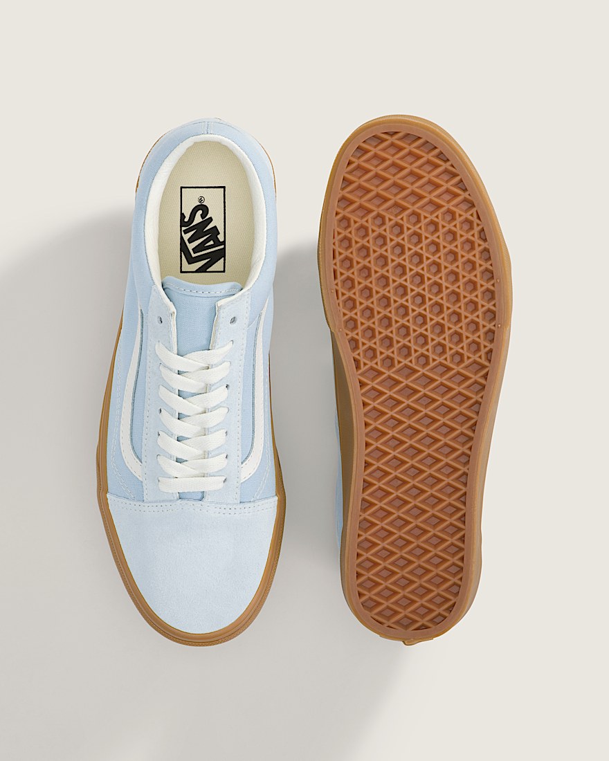 Old Skool Shoe VANS Gum  Light Blue ALT2