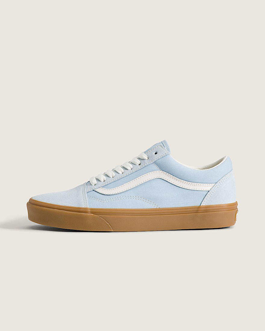 Old Skool Shoe VANS Gum  Light Blue HERO