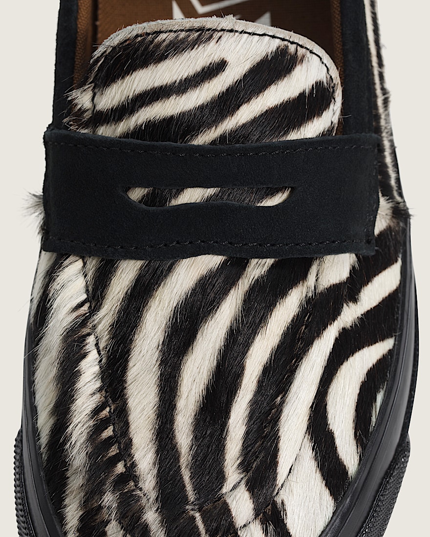 Premium Loafer VANS Zebra Black  White ALT4