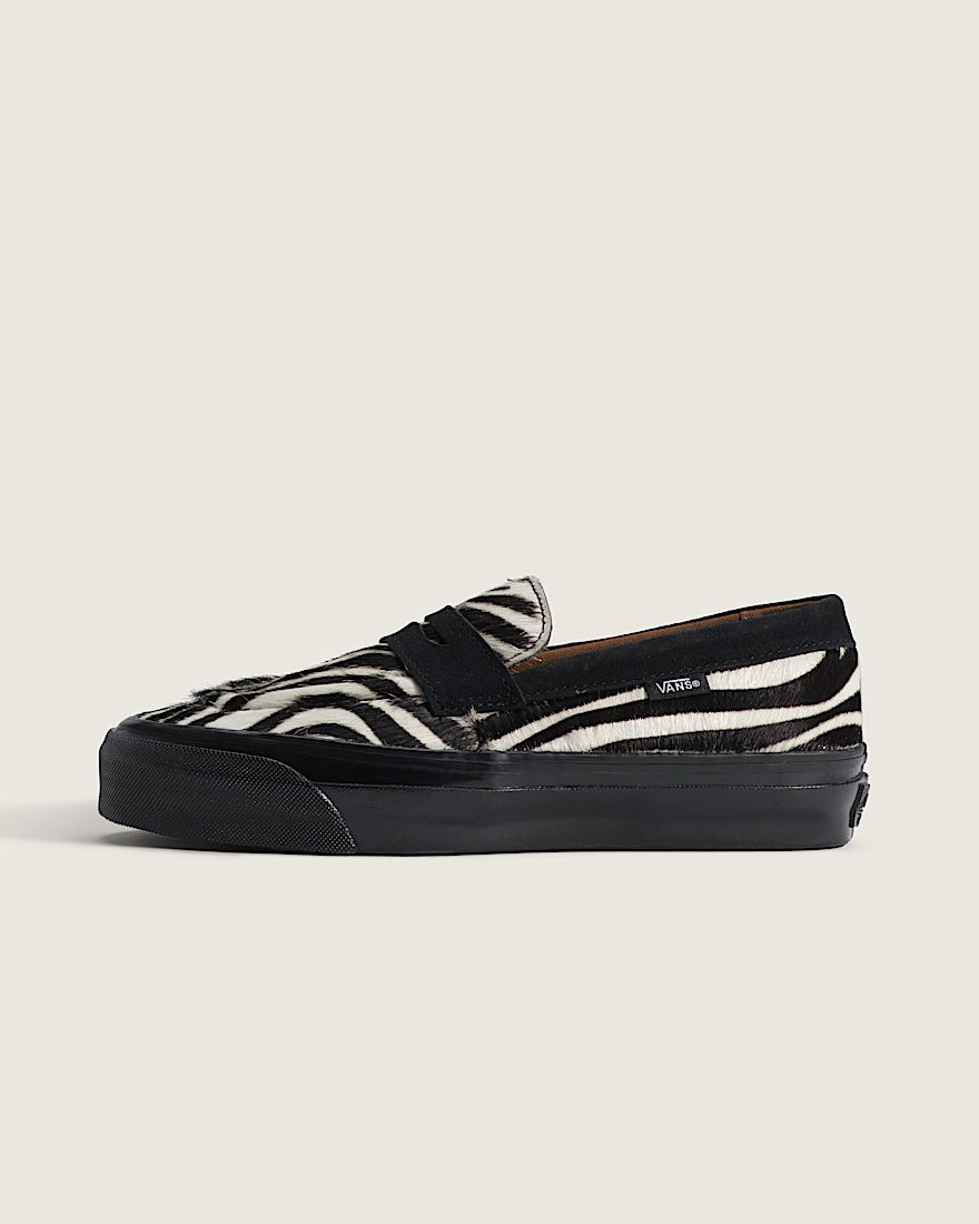 Premium Loafer VANS Zebra Black  White HERO
