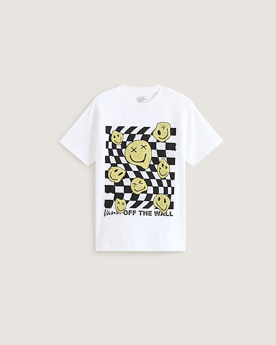 Tshirt Twisted Joy  Enfants VANS Blanc HERO