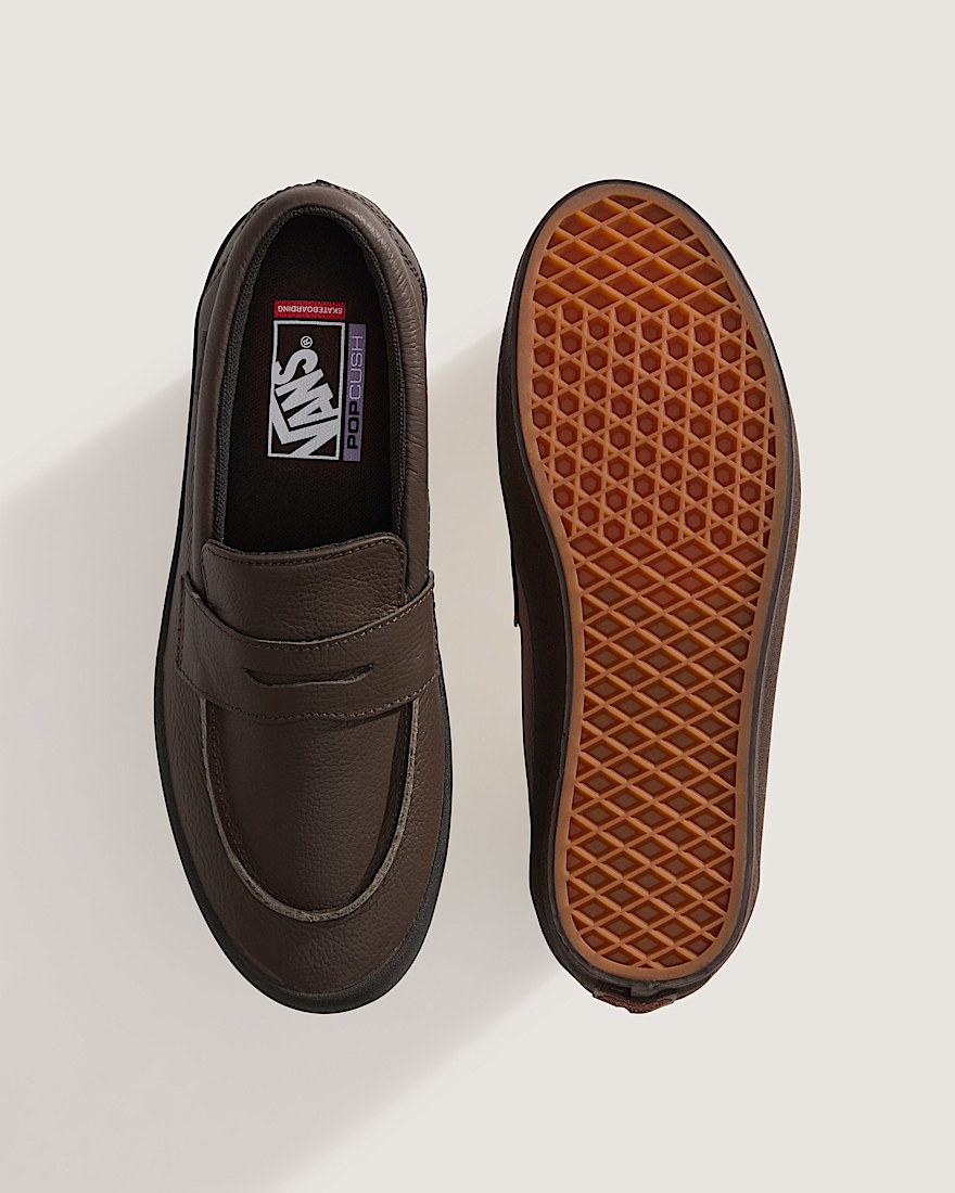 Skate Loafer Shoe VANS Rust Bronze Brown ALT2