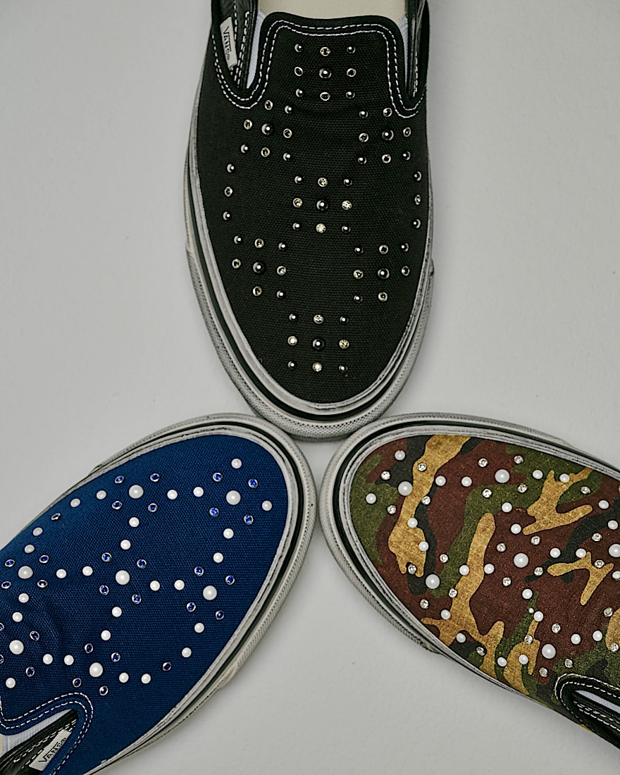 Premium Classic SlipOn Shoe VANS Blackout ALT6