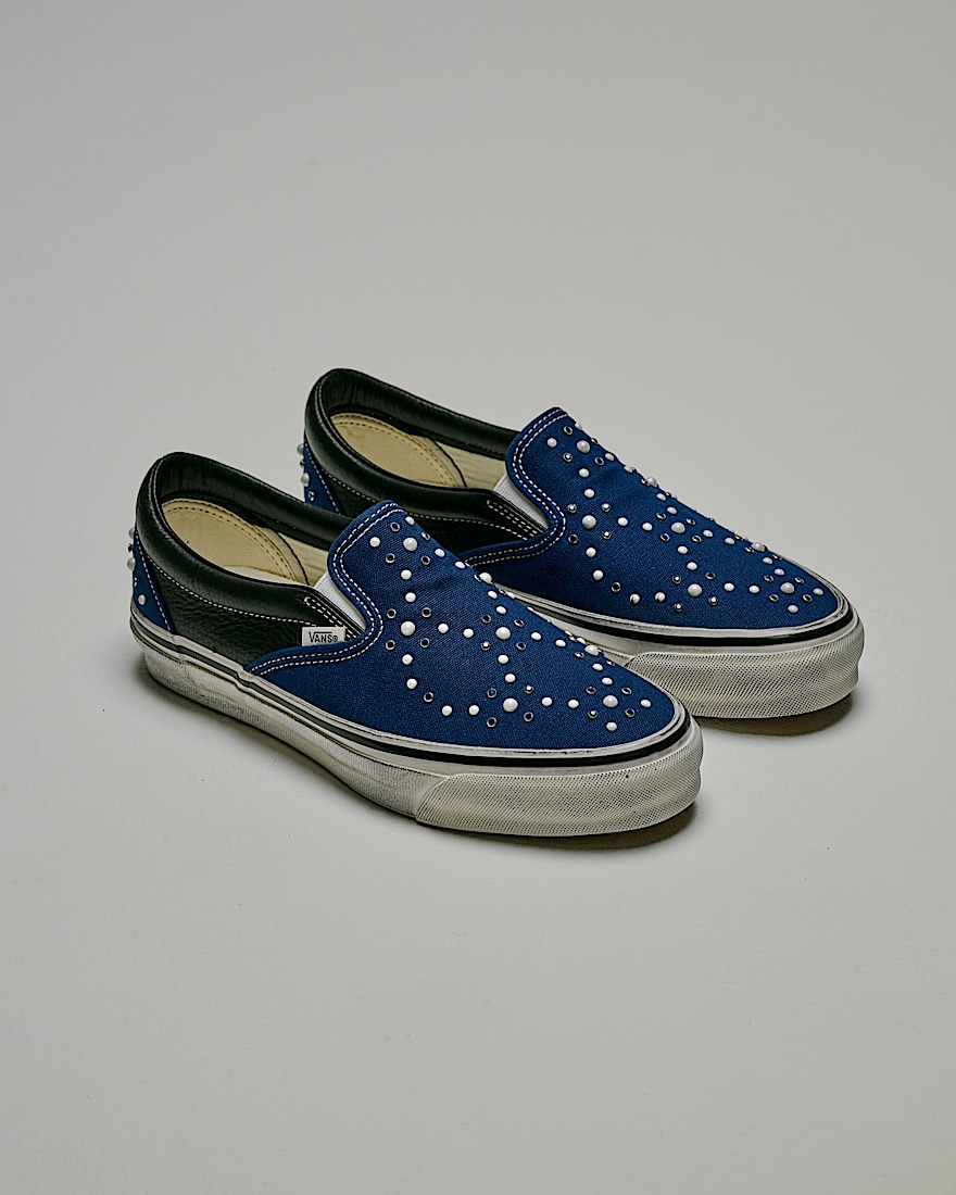 Premium Classic SlipOn Shoe VANS Indigo Blue ALT5