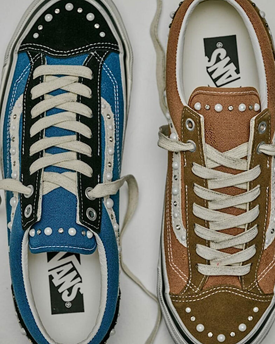 Premium Old Skool 36 Shoe VANS Black  Navy Blue ALT6