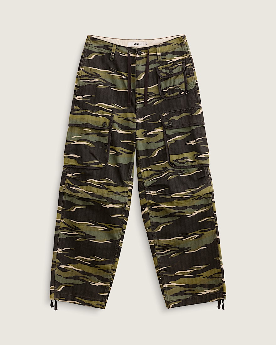 Premium Terrain Cargo Pant VANS Tiger Camo Green ALT1