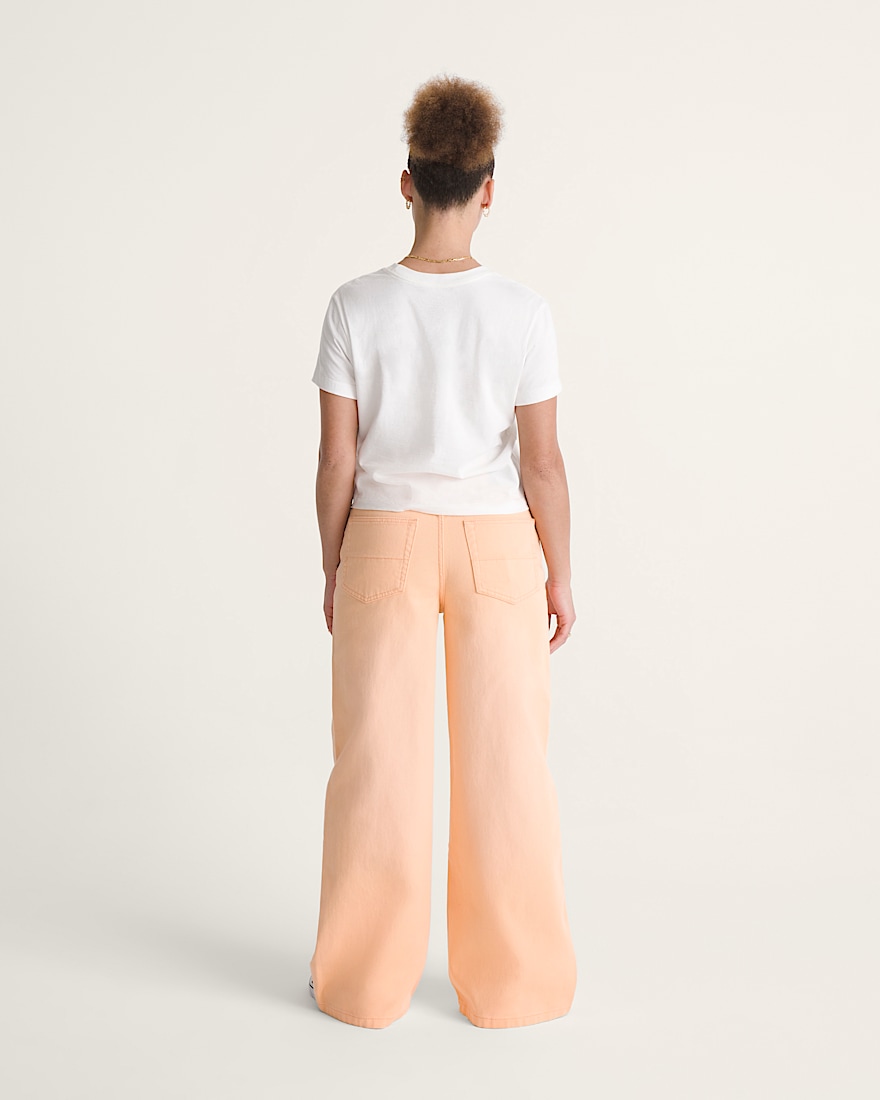 Check5 Low Rise Baggy Pants VANS Apricot Glow Orange ALT4