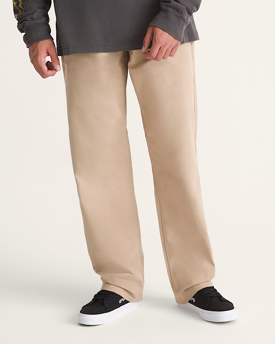 Authentic Chino Straight Pants VANS Incense Brown ALT2
