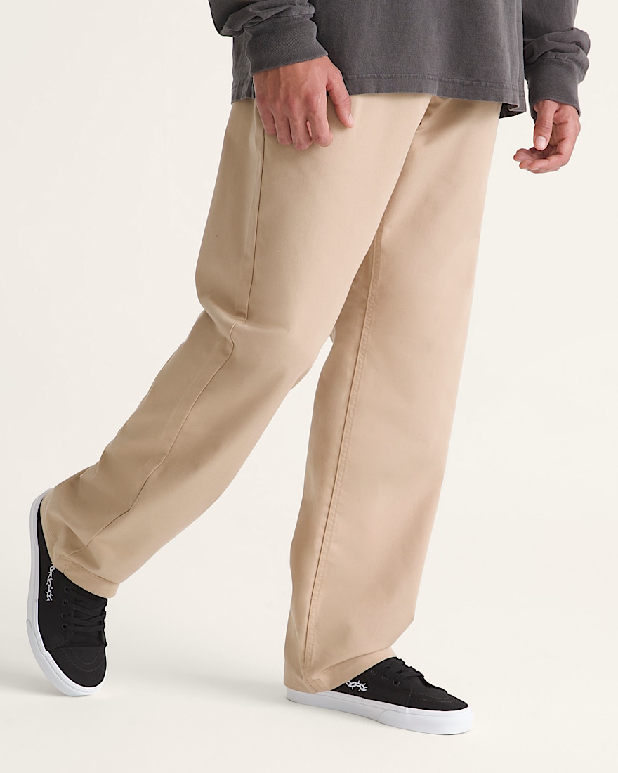 Authentic Chino Straight Pants VANS Incense Brown ALT5