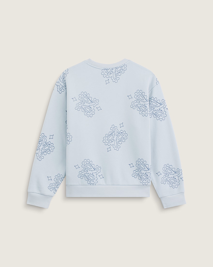 Salton Crew Neck VANS Soft Slate Blue ALT1