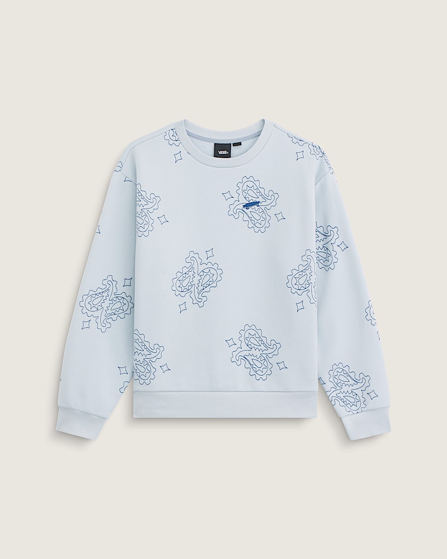 Salton Crew Sweatshirt VANS Soft Slate Blue HERO