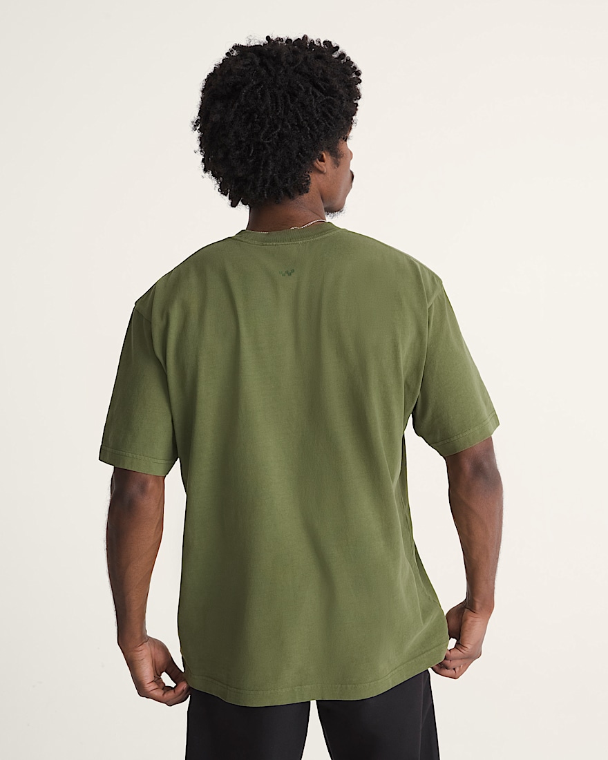 Premium Loose Fit TShirt VANS Green Balsam ALT3
