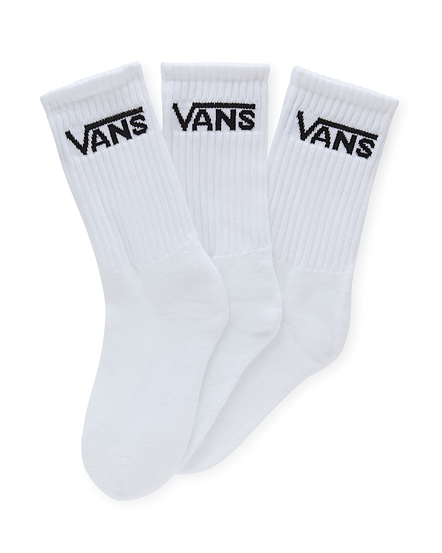 Kids Classic Crew Socks VANS White HERO