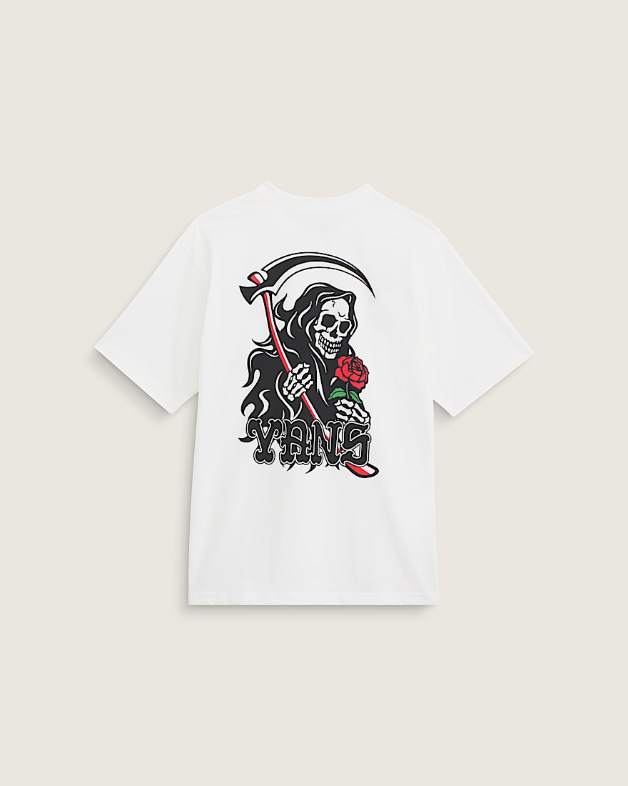 So Long Reaper TShirt VANS White ALT1