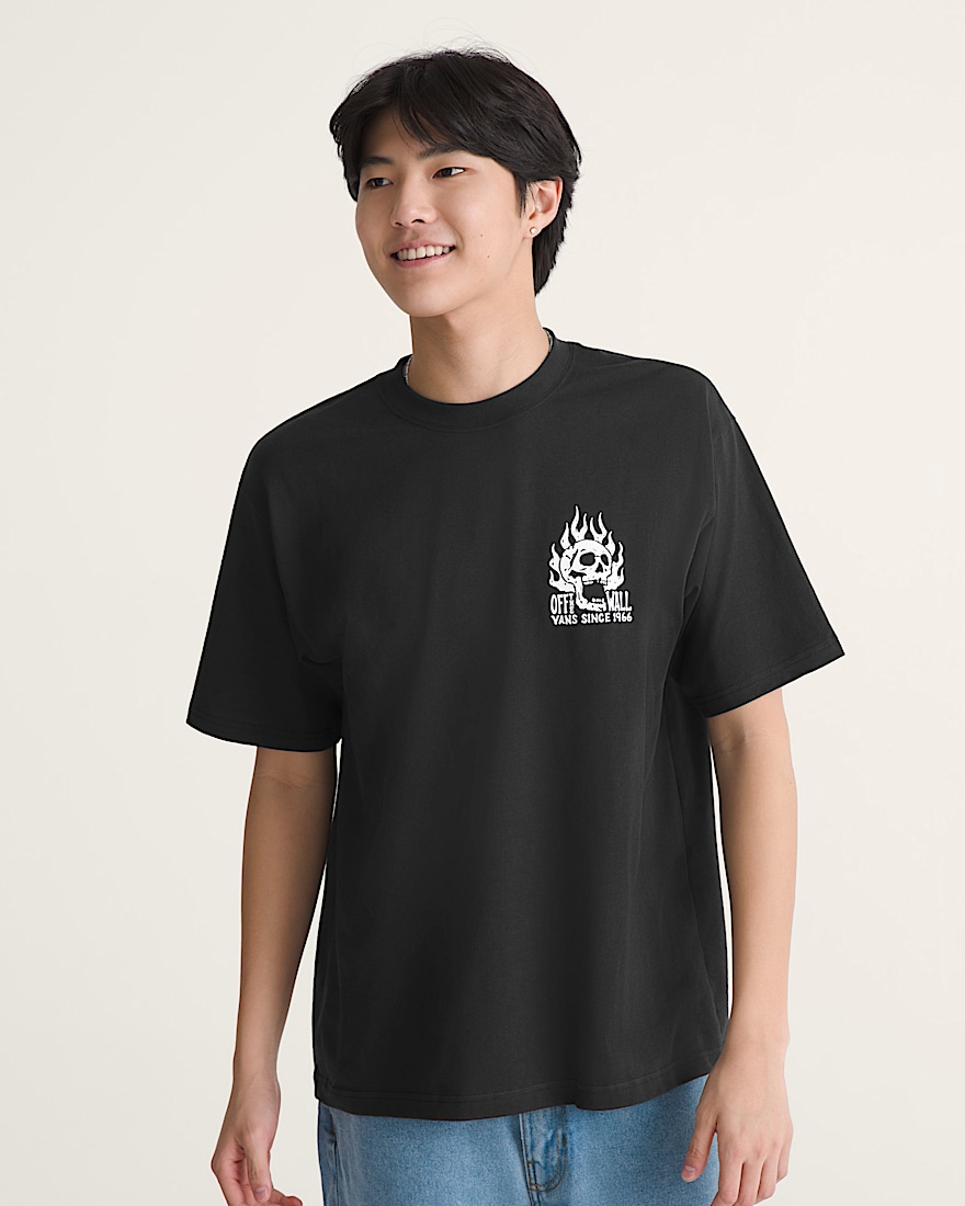 Off The Wall Fever TShirt VANS Black ALT2