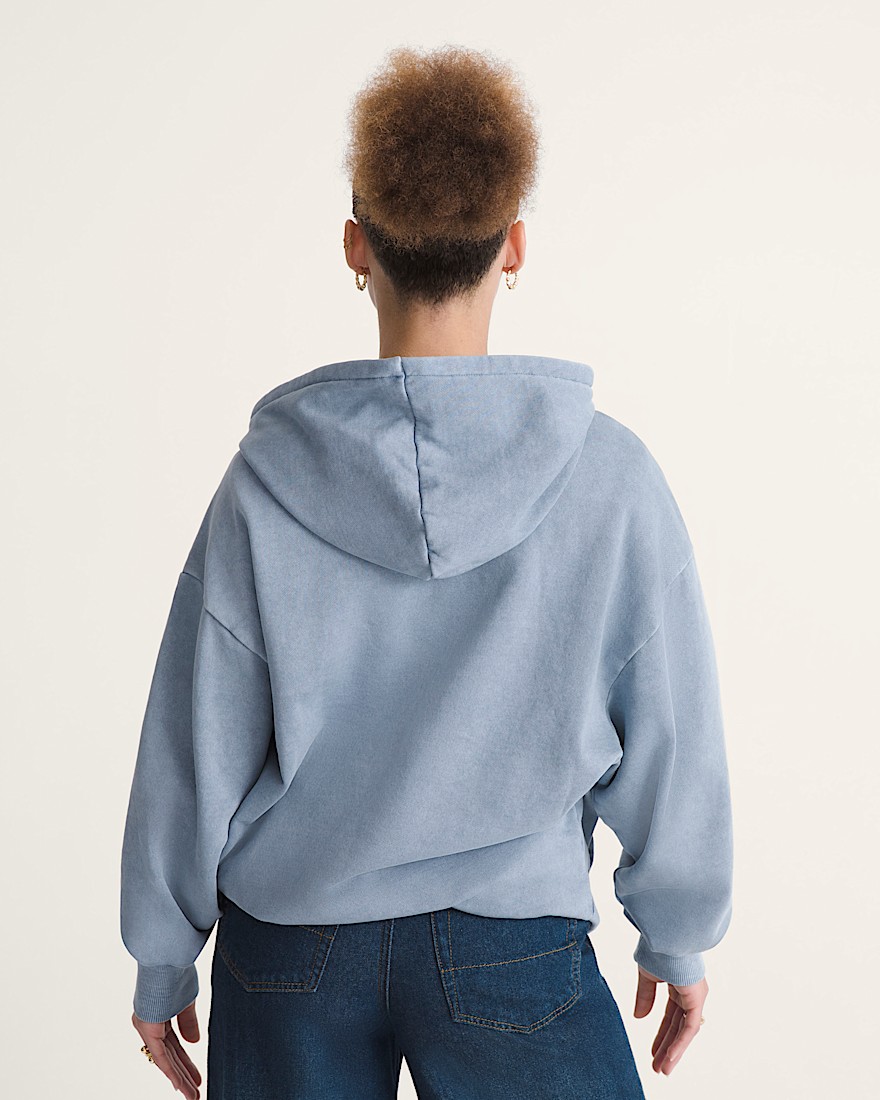 Vans Playa Del Amor Pullover Hoodie VANS Glacial Slate Blue ALT3