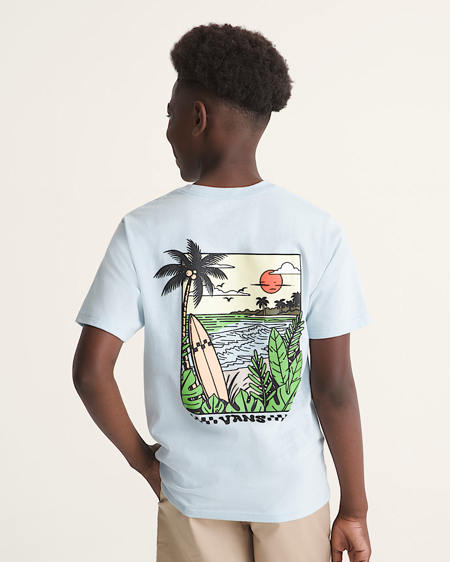 Kids Beach TShirt VANS Dawn Mist ALT3