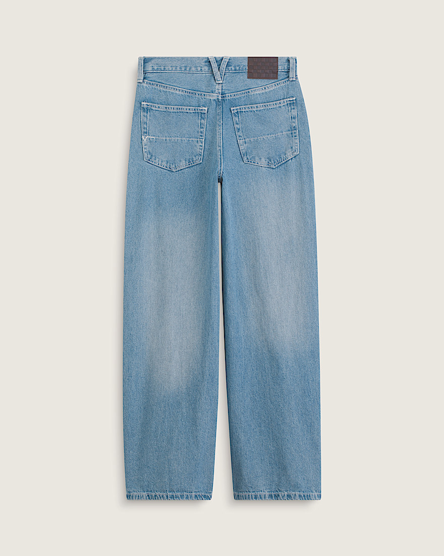 Check5 Low Rise Baggy Pants VANS Stonewash Blue ALT1