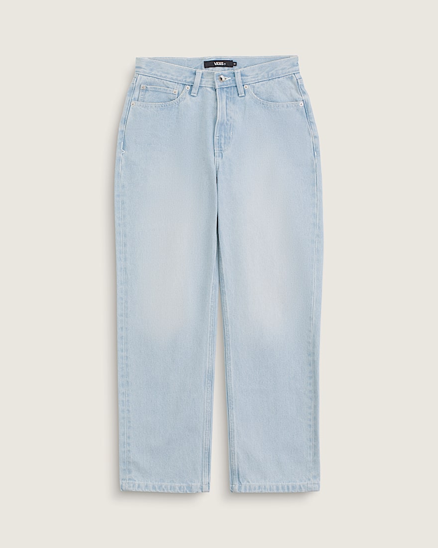 Check5 Mid Rise Straight Pants VANS Light Stonewash Blue HERO