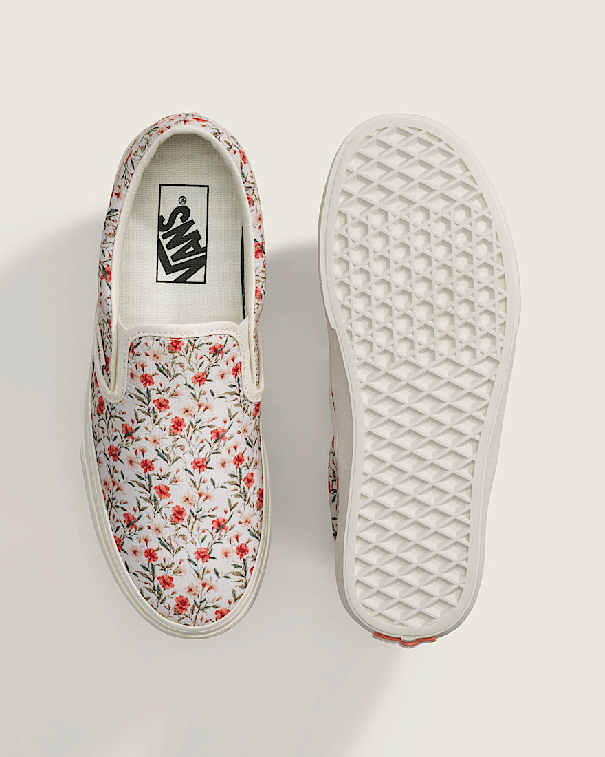 Classic SlipOn Shoe VANS Marshmallow White ALT2