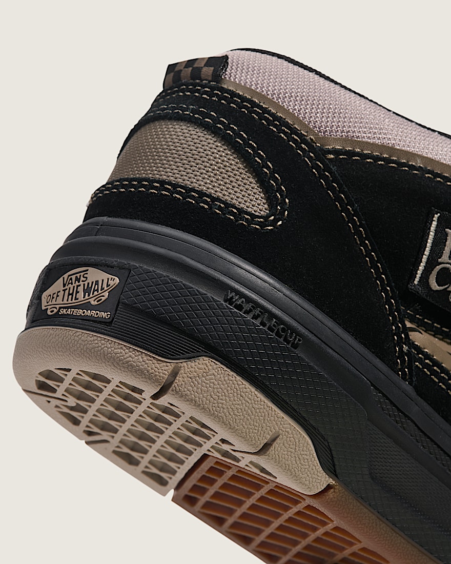 Skate Half Cab Wafflecup Shoe VANS Black  Peyote Beige ALT6