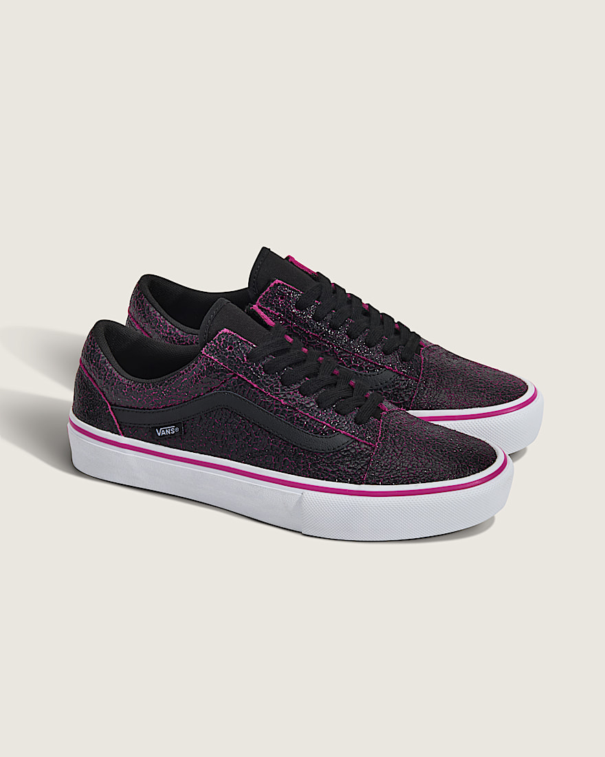 Skate Old Skool Shoe VANS Black  Purple ALT1