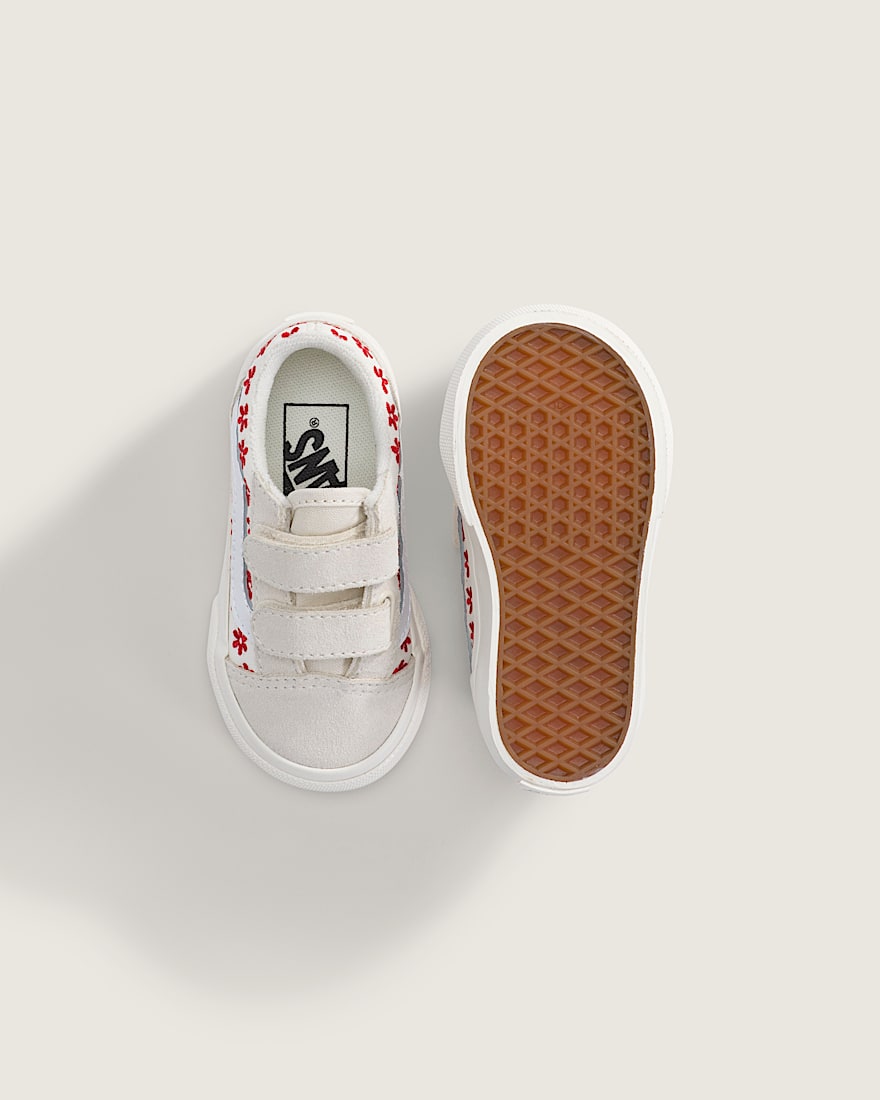 Toddler Old Skool V Shoe VANS Racing Red ALT2