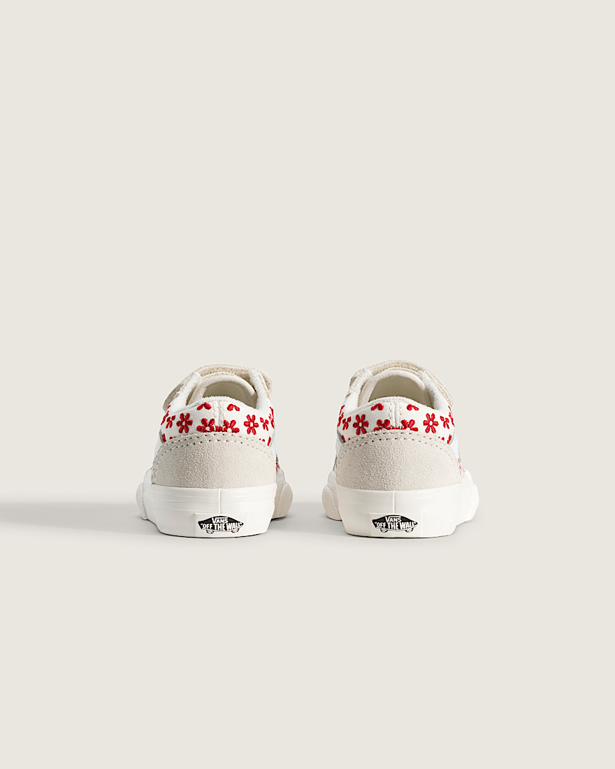 Toddler Old Skool V Shoe VANS Racing Red ALT3